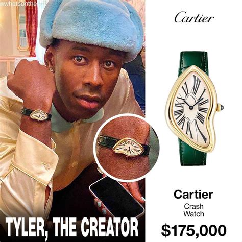 cartier watch tyler the creator|cartier melting clock watch.